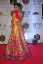 Daisy Shah at the 21st Lions Gold Awards 2015 in Mumbai on 6th Jan 2015